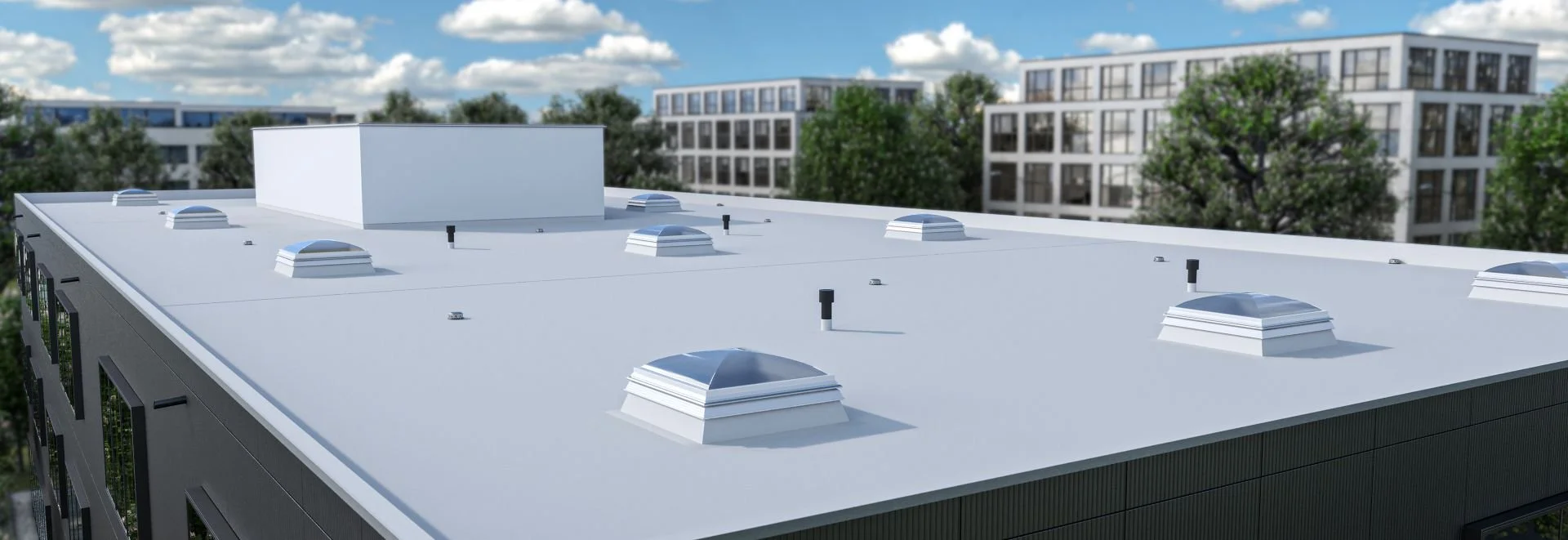 Triflex ProSolar Reflective Coating for Energy Efficient